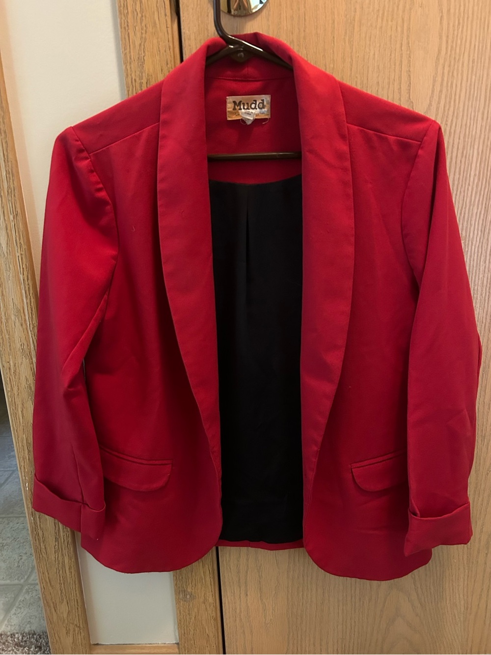 Mudd Women’s Red Blazer